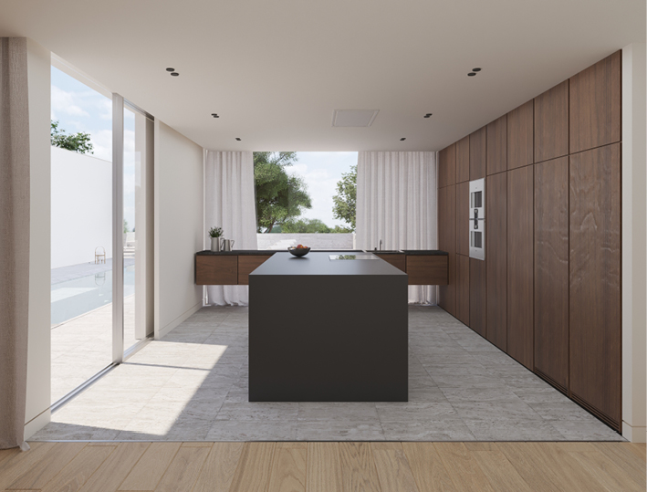 Cocina vivienda arquitecto valencia