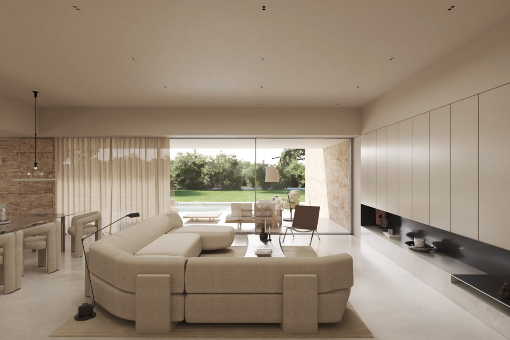 Vivienda en Marbella salón con vistas
